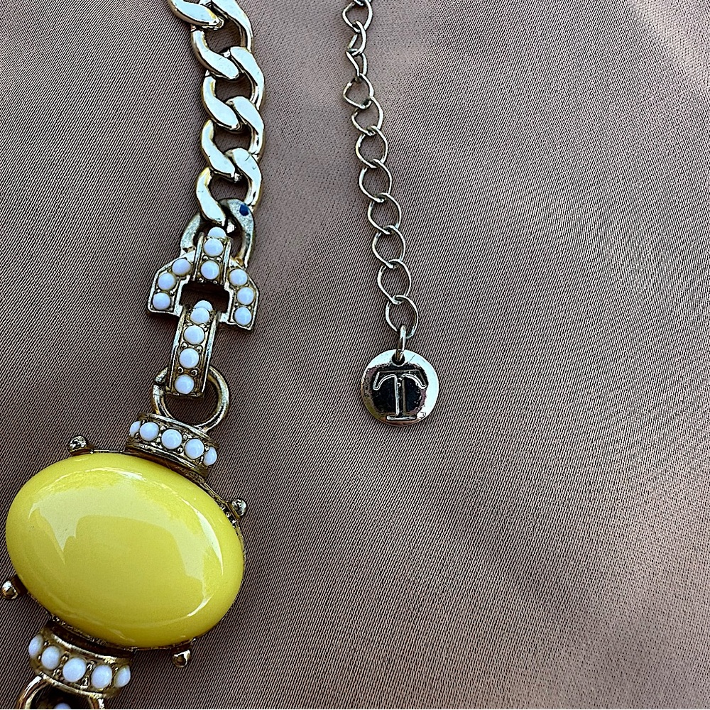 Talbots Yellow & Navy Set - Picture 2 of 3